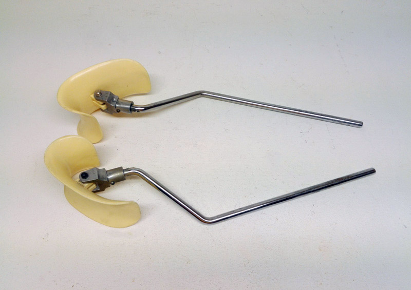 accesorio piernas silla camilla medicina inox plastico o1_3 54x17x12 1pareja